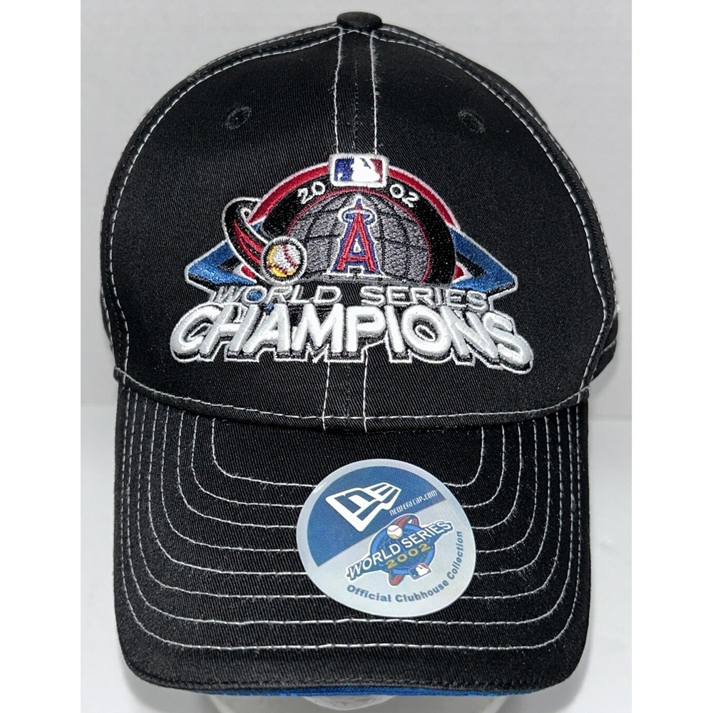 Anaheim Angels World Series Champs Clubhouse Hat EUC Vintage Baseball